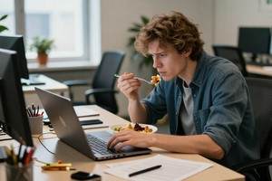 The lunch habit that signals you're ignoring workplace boundaries