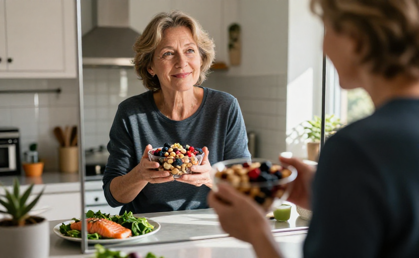 3 expert-backed diet swaps that support collagen in mature skin