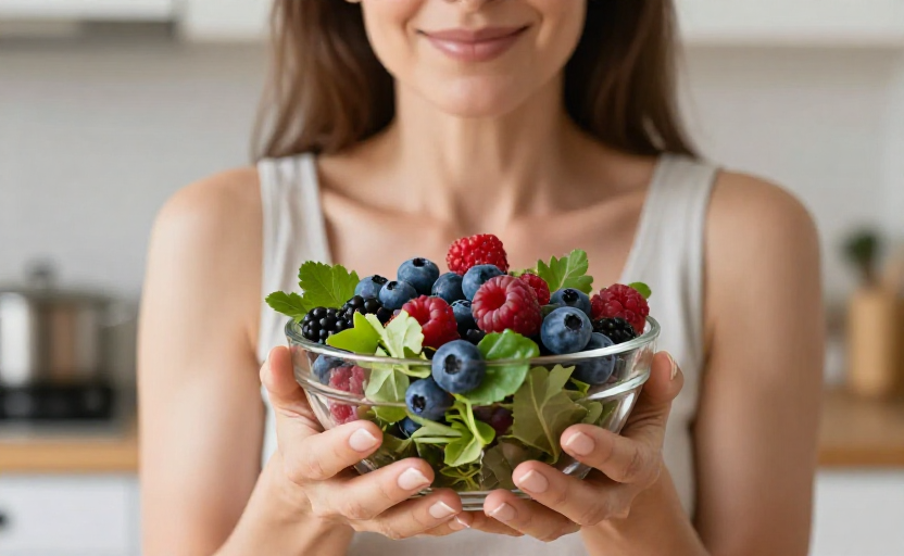 What to eat for menopause skin health, according to dietitians