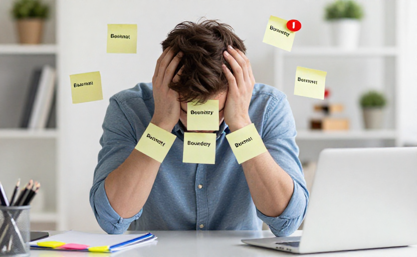 Expert-backed advice on spotting early warning signs of boundary burnout