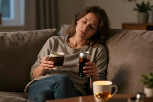 2 Drinks to Avoid in the Evening If You're a Stressed Parent