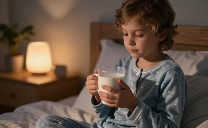 What to drink at night for better pediatric sleep, according to dietitians
