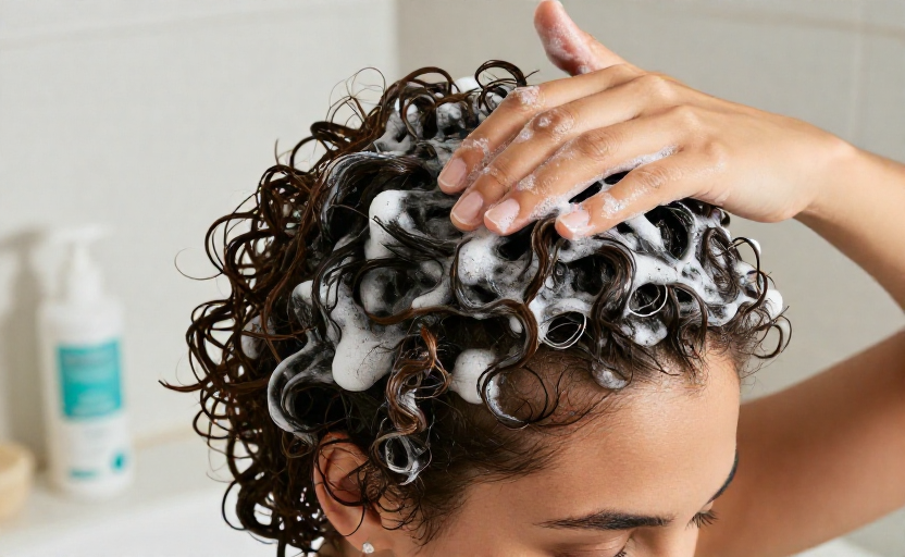 The over-washing mistake that triggers frizz on itchy curly hair
