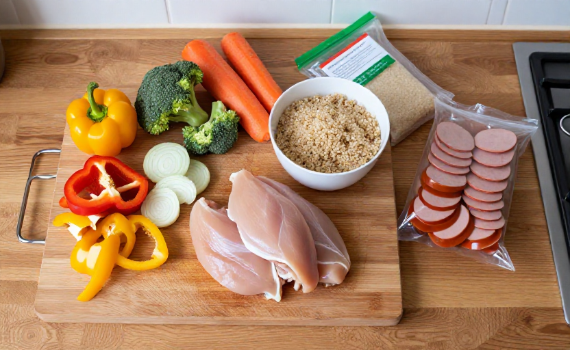 6 foods to prep now for fast freezer-friendly one-pan meals