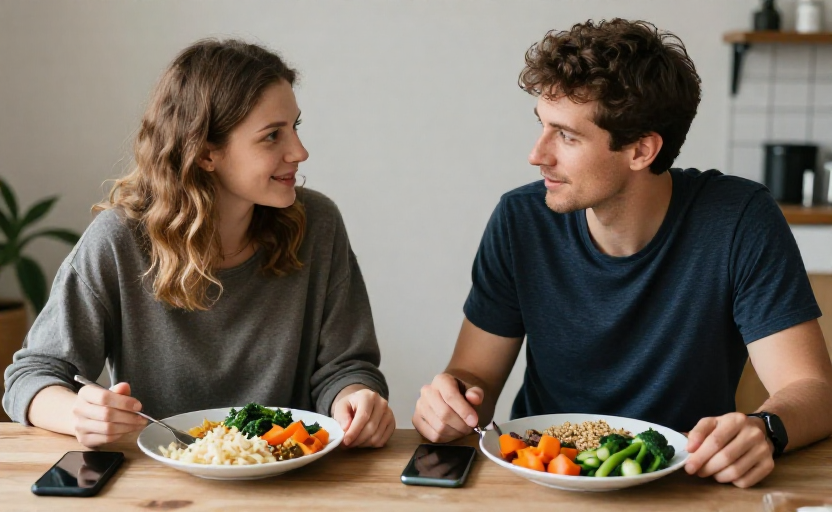 The best expert-backed strategy for mindful eating with social support