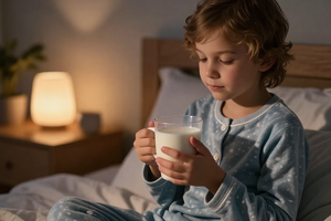 What to drink at night for better pediatric sleep, according to dietitians