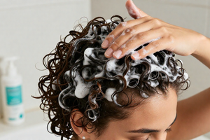 The over-washing mistake that triggers frizz on itchy curly hair