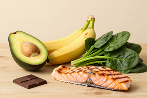 4 foods that support heart health and calm palpitations in menopause