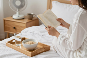 What to eat before bed to reduce night sweats and heart flutters