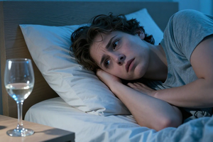 Alcohol before bed for anxiety? 1 drink sleep experts say to avoid