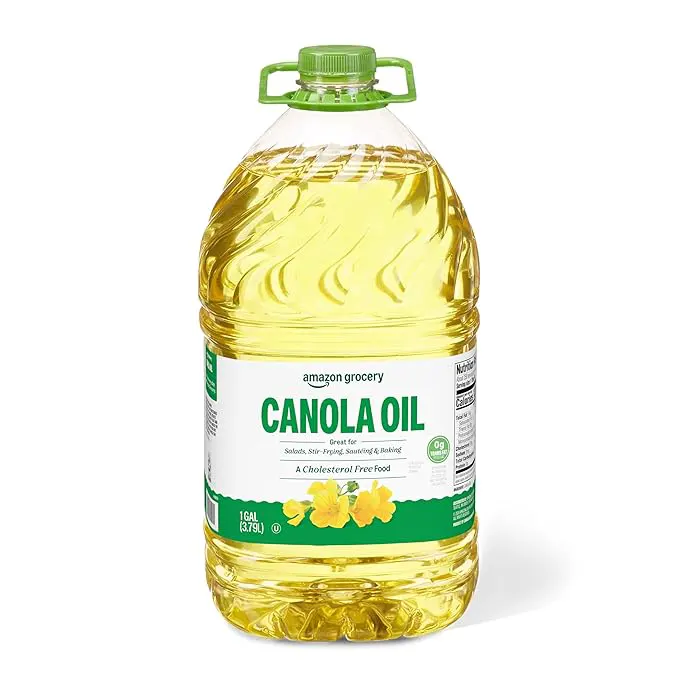 Amazon Grocery, Canola Oil, 128 Fl Oz