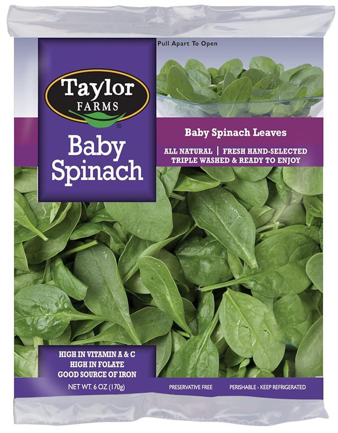 Taylor Farms Baby Spinach 6oz