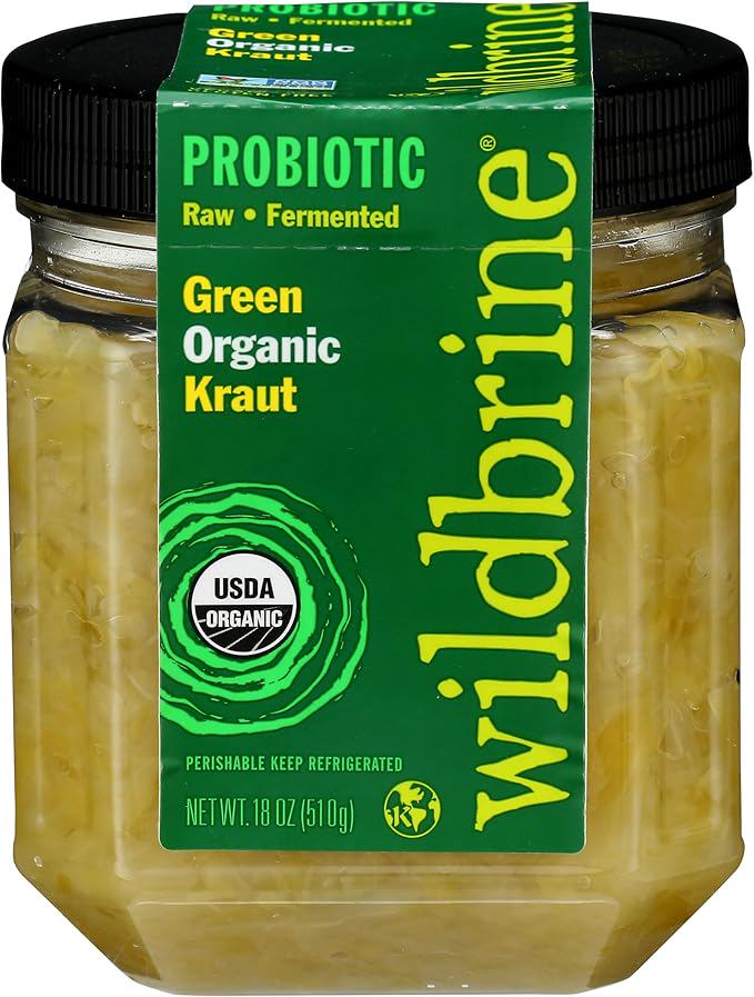 WILDBRINE Organic Green Kraut, 18 OZ