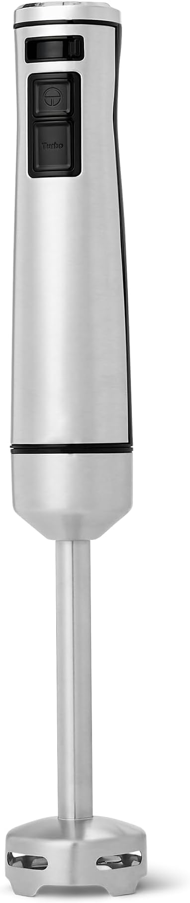 Amazon Basics 500 Watt Multi-Speed Immersion Hand Blender, Corded, Silver