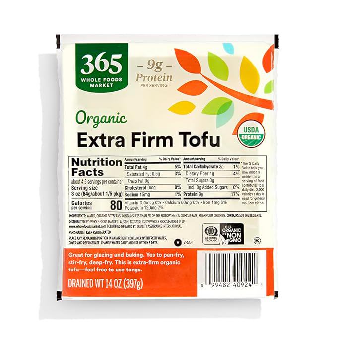 365 by Whole Foods Market, Organic Extra Firm Tofu, 14 oz