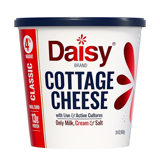 DAISY 4% Cottage Cheese 24oz, 24 OZ