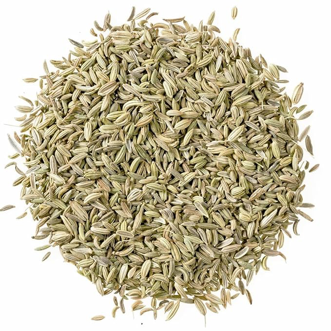 Organic Fennel Seeds - 1.5 lbs - Whole Seeds - 100% Certified Organic - Non-Irradiated - Gluten-Free - Non-GMO - EarthWise Aromatics