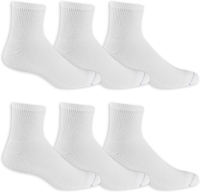 Dr. Scholl's Men's Diabetes & Circulator Socks - 4 & 6 Pair Packs - Non-binding Moisture Management