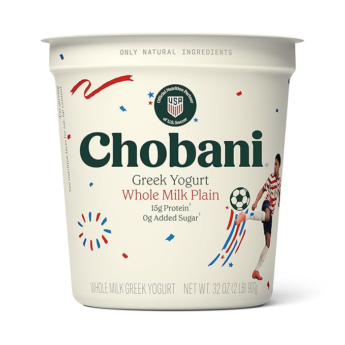 Chobani® Whole Milk Plain Greek Yogurt 32oz